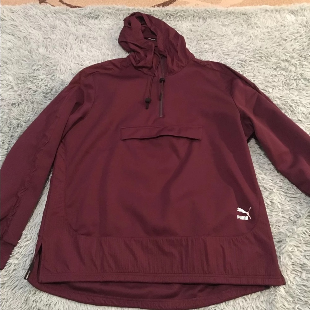 Puma chest pouch hoodie